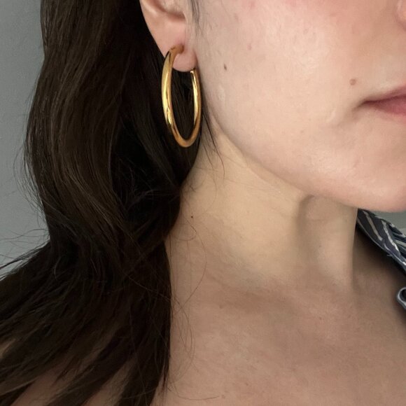 Jennifer Fisher Samira Baby Hoops - Picture 4 of 4